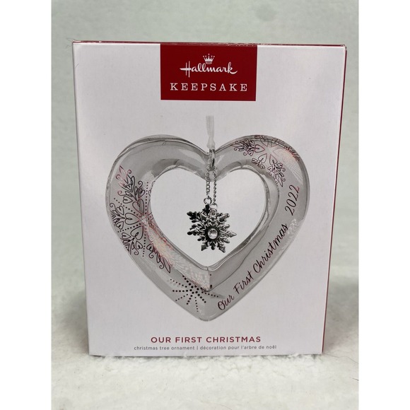 Hallmark Other - Hallmark Keepsake Our First Christmas 2022 Ornament  NIB